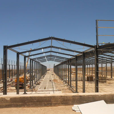 Hi-Q Solid Prefabricated Steel Frame Workshop Acciaio inossidabile