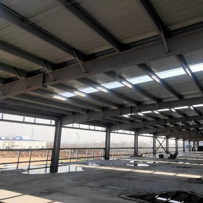 Fabbrica di strutture in acciaio a colpo di fulmine OEM Edifici prefabbricati a telaio in acciaio