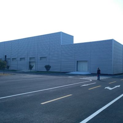 CE Edificio di magazzino prefabbricato Galvanizzato Economica Saldata Acciaio tipo H