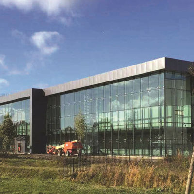 Q355B Edificio per uffici a telaio in acciaio - Moderno progetto ecocompatibile
