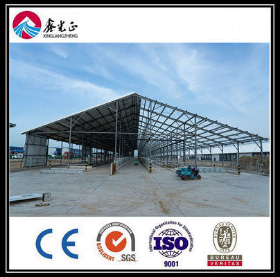 Edificio di struttura in acciaio galvanizzato OEM