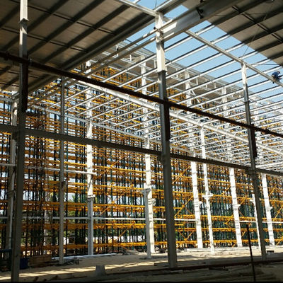 Progetto di costruzione prefabbricato per fabbrica di strutture industriali in acciaio