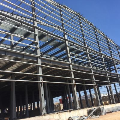 Magazzino di struttura in acciaio personalizzabile per grandi fabbriche con progettazione libera