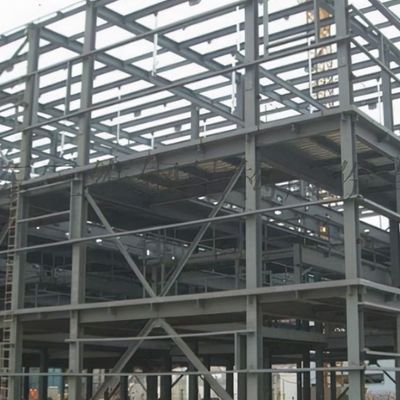 Costruzione rapida struttura in acciaio magazzino ambientale edificio per uffici