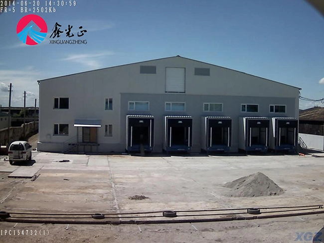 Impianto di magazzino prefabbricato industriale 2