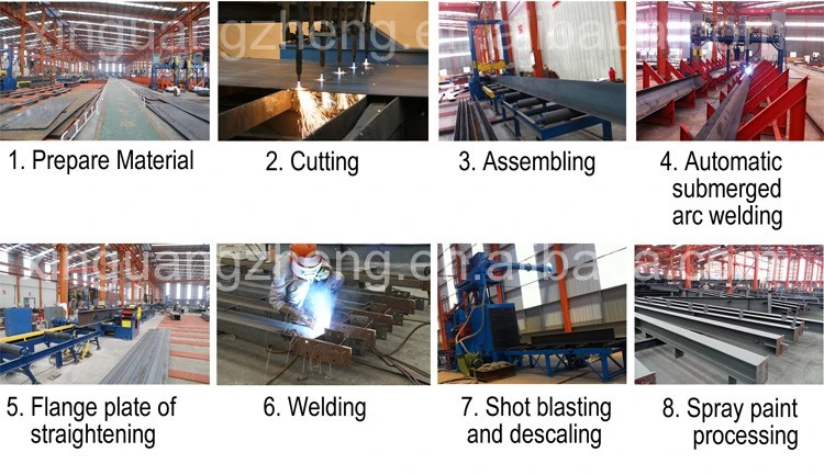 ISO Struttura di acciaio magazzino struttura di acciaio industriale magazzino frigorifero 5