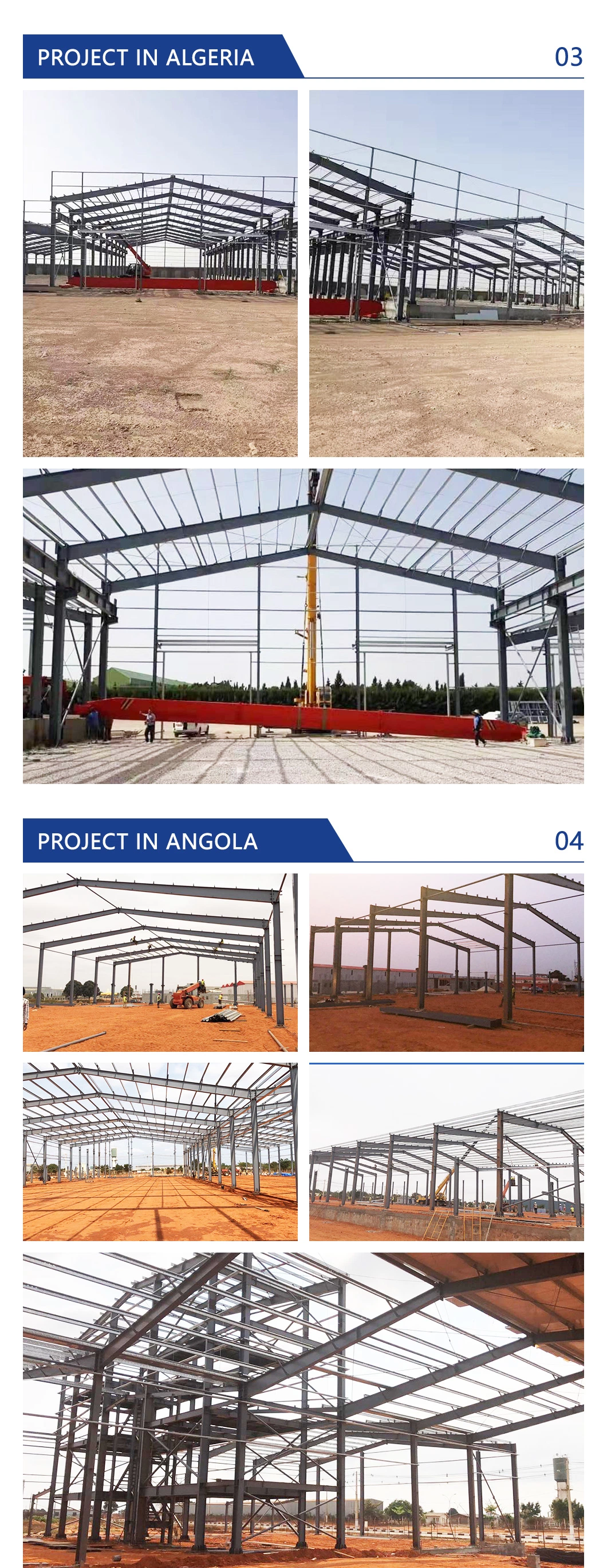 Magazzino della struttura d'acciaio Q235 1