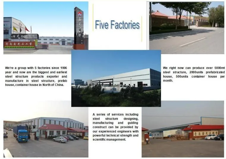 Prezzo di fabbrica Officina di costruzioni in acciaio e costruzioni prefabbricate in acciaio 8